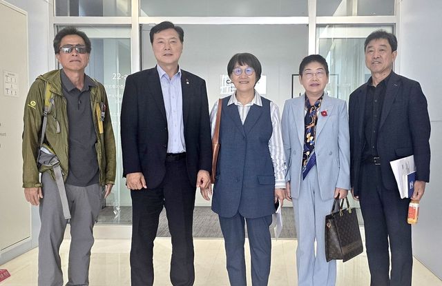 방문진 이사장 면담