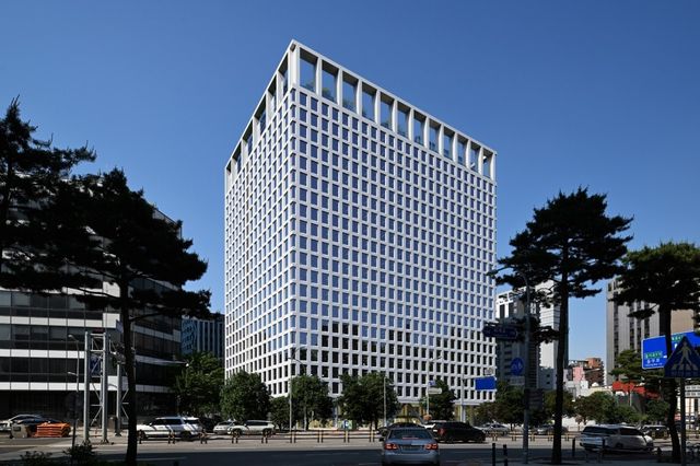 남산스퀘어 리모델링 사업 투시도