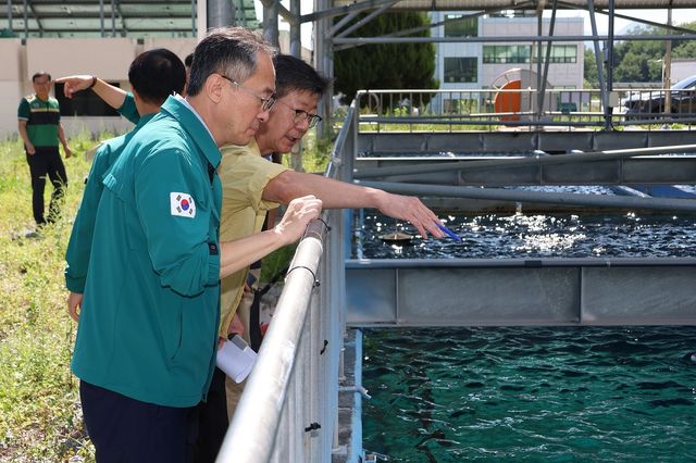 상수원 점검 나선 동해시
