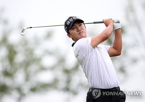 이번 시즌 3번째 우승에 도전하는 옥태훈.