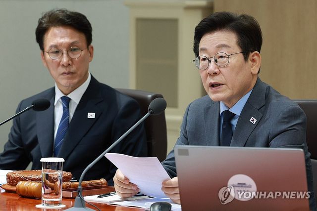 발언하는 이재명 대통령