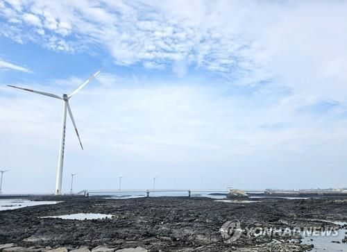 제주시 한경면 신창리 해상풍력단지
