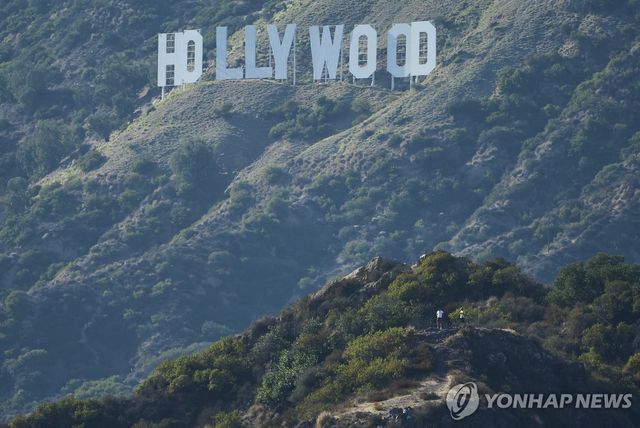 미국 LA의 할리우드 사인