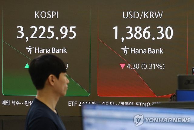 코스피 상승 출발, 원/달러 환율은 4.1원↓