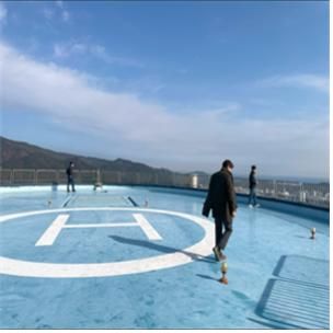 초고층 건축물 헬리포터 점검