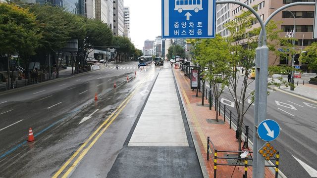 강남구 신사역 고강성 콘크리트 포장