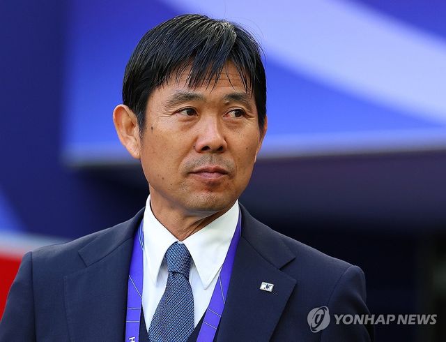 모리야스 하지메 일본 축구대표팀 감독.