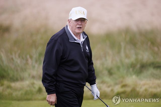 도널드 트럼프 미국 대통령