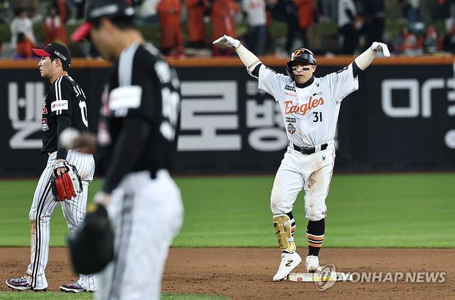 한화 손아섭 '세이프!'