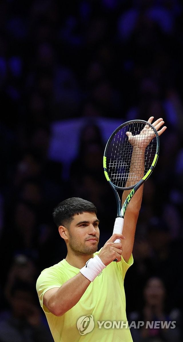 슈퍼매치 승리한 알카라스