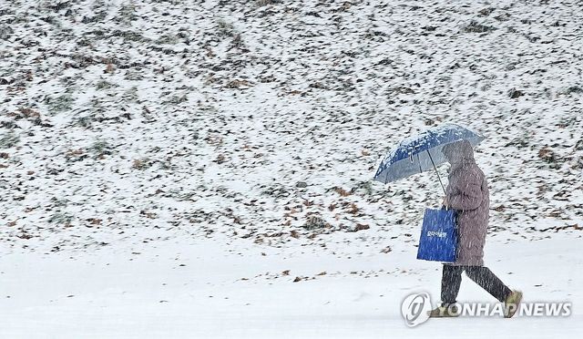 폭설 내리는 춘천
