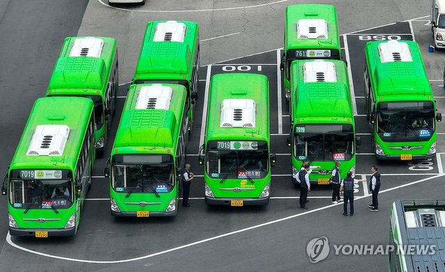 파업 위기 서울 시내버스