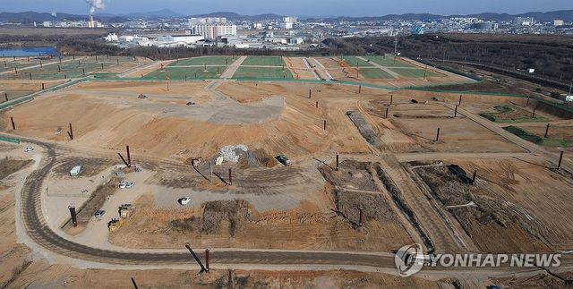 한산한 수도권매립지