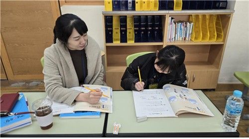 작년 서울시교육청 '북한배경학생 겨울방학학교' 모습