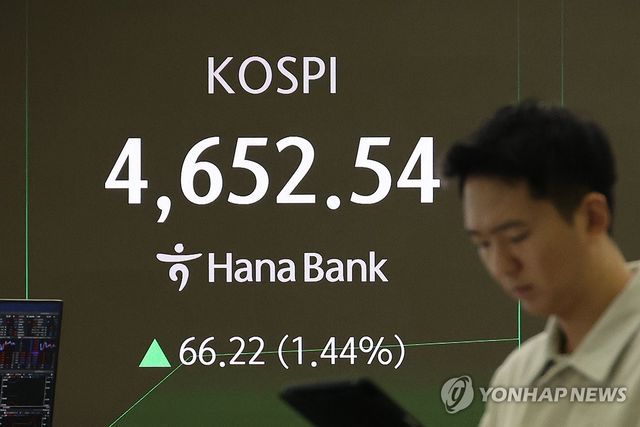 장중 코스피, 역대 최고치 또 경신