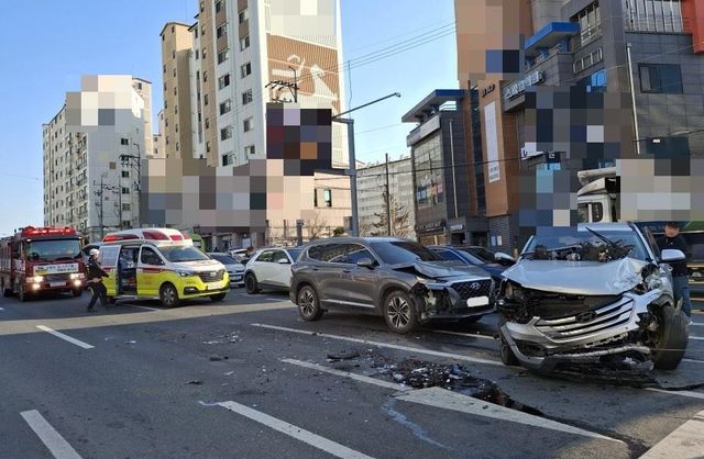 경주 교통사고 현장