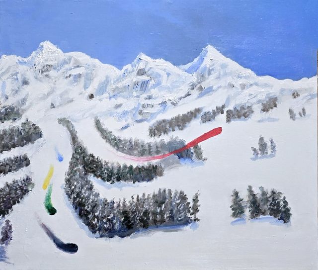 임인석 화가의 작품 '바람을 가르자 대한민국!'