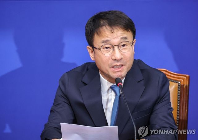 민주당 한병도 신임 원내대표, 최고위 발언