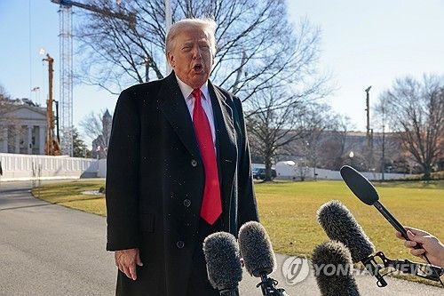 도널드 트럼프 미국 대통령