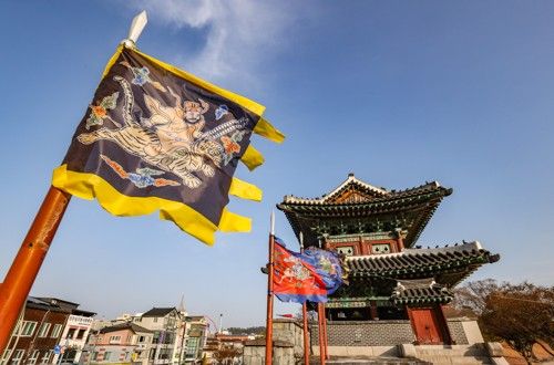 진주성 공북문[사진/임헌정 기자]