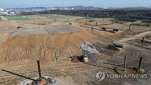 한산한 수도권매립지