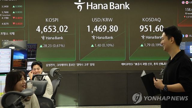 환율, 달러 약세에도 1.9원 오른 1,470.3원…"환전 수요 때문"