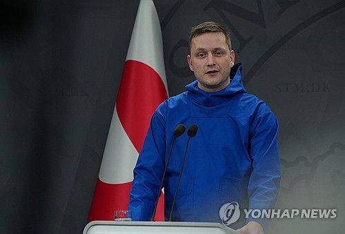 닐센 그린란드 총리 [로이터 연합뉴스 자료사진. 재판매 및 DB 금지] 