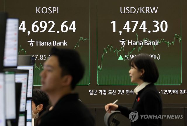 코스피, 8일째 상승