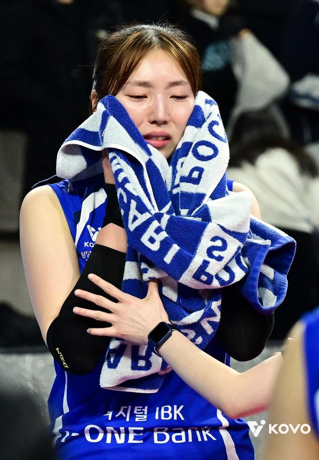 현대건설전 마친 IBK기업은행의 고의정