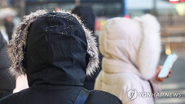 눈 내리는 퇴근길