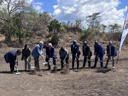 탄자니아 마헨게 흑연광산 착공식