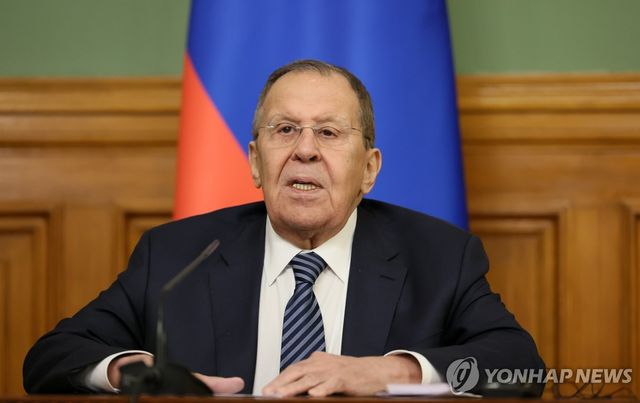 세르게이 라브로프 러시아 외무장관