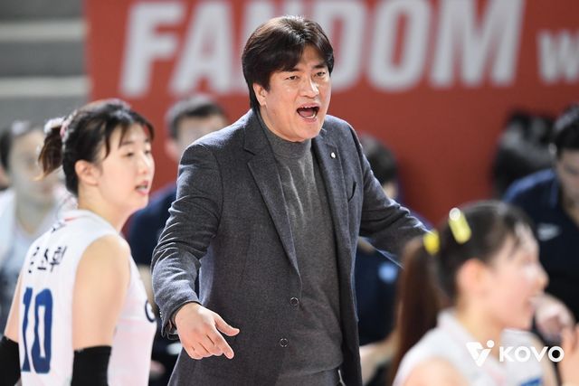 GS칼텍스 사령탑 시절의 차상현 감독