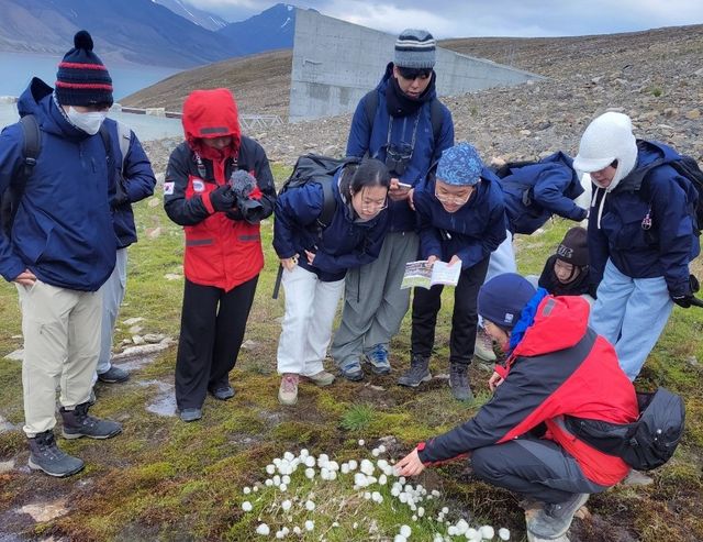 북극 식물 채집 활동