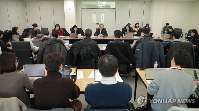 지난달 열린 검찰개혁추진단 자문위원회 기자간담회