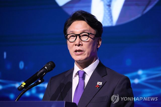 격려사 하는 김민석 국무총리