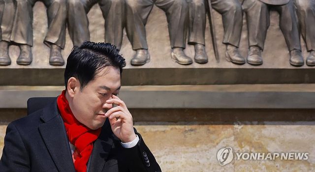 단식 돌입한 국민의힘 장동혁 대표