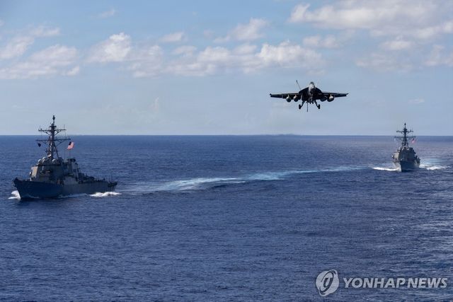 카리브해에 전개된 미 병력