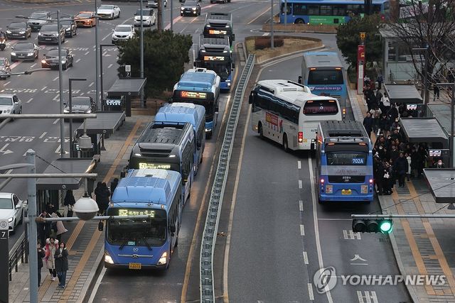 서울시내버스 파업 종료로 정상운행