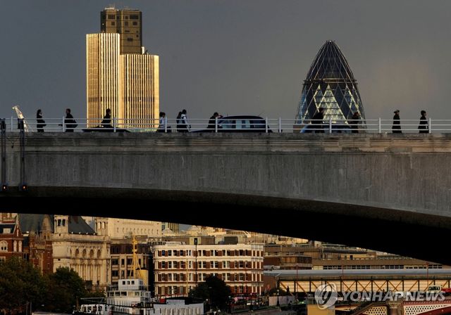 영국 금융 중심지 시티 오브 런던