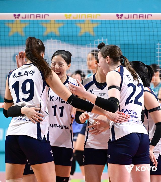 시즌 최다 5연승을 달린 IBK기업은행