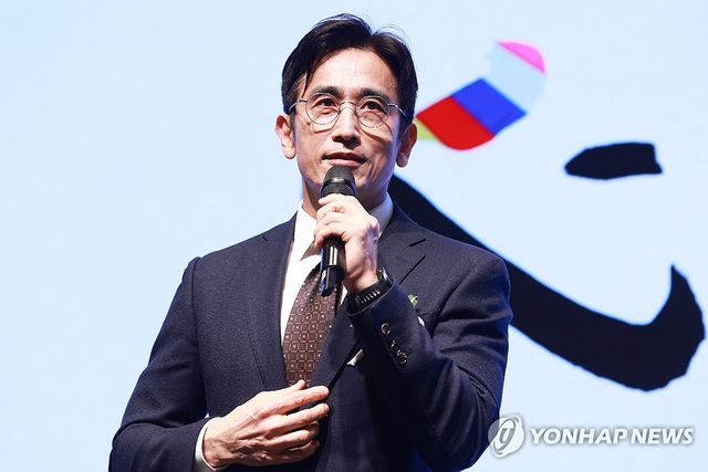 수상 소감 말하는 차인표