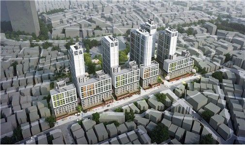 천호동 397-419번지 일대 재개발 조감도