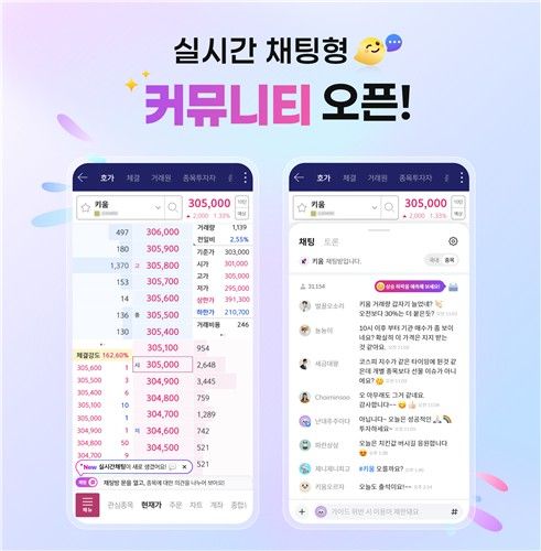 키움증권, '영웅문S#' 내 실시간 토론형 투자 커뮤니티 개설