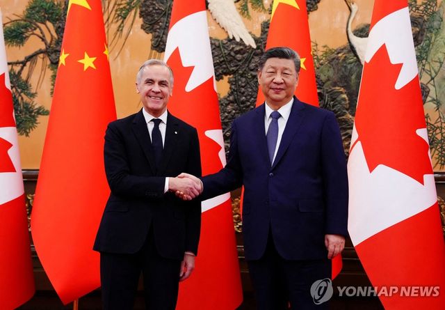 중국·캐나다 정상회담