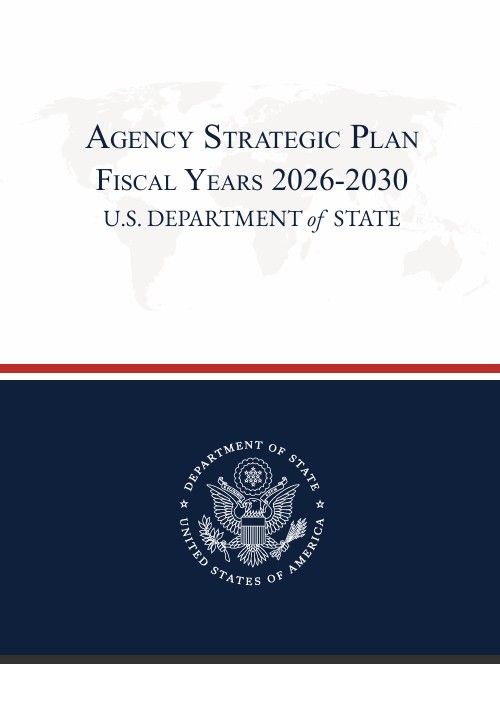 미 국무부 '2026-2030 전략 계획'