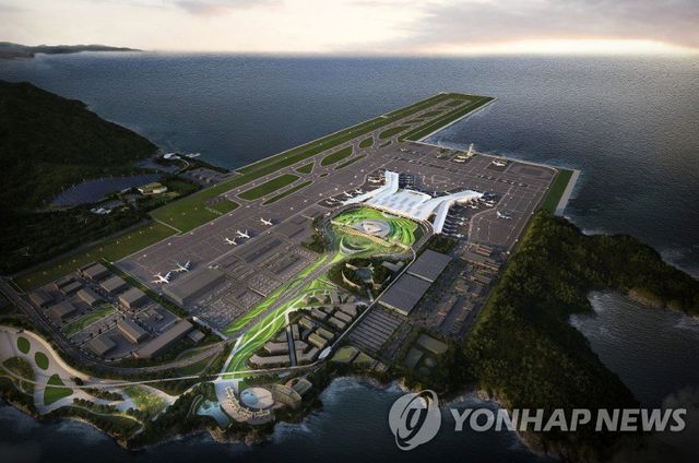 가덕도신공항 조감도