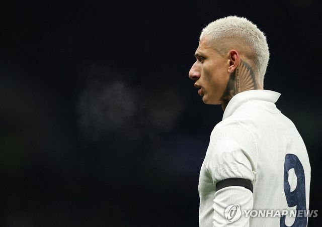 토트넘의 브라질 출신 공격수 히샤를리송.