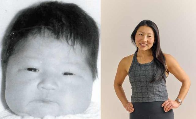 미국으로 입양된 트레이시 캐서린 갤러웨이씨의 과거(왼쪽)와 현재 모습