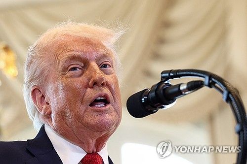 도널드 트럼프 미국 대통령 